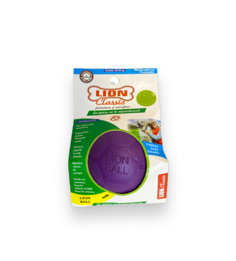 0010602323-JUGUETE PELOTAS REBOTE LION T-GRANDE 9 CM-1-CONVET