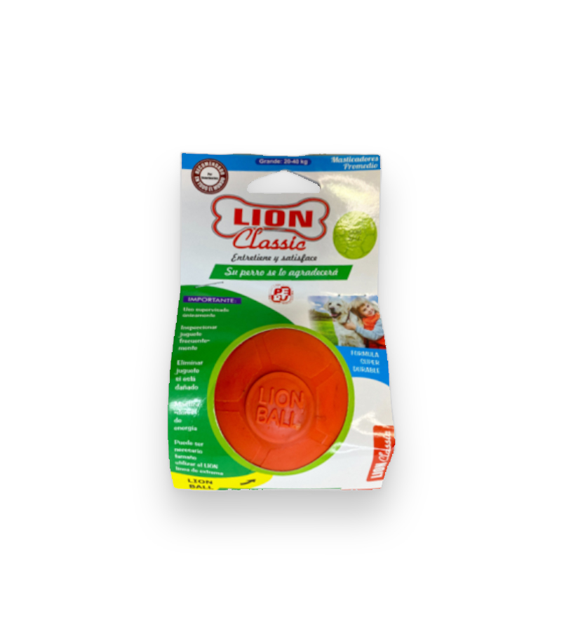 0010602323-JUGUETE PELOTAS REBOTE LION T-GRANDE 9 CM-2-CONVET