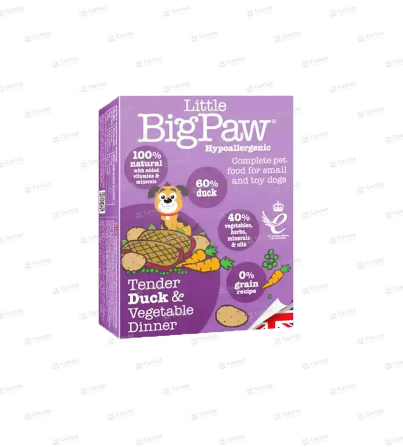 0260404009-LITTLE-BIG-PAW-TENDER-DUCK-VEG-DINNER-PATO-Y-VERDURAS-x-150-GR-DOG.webp