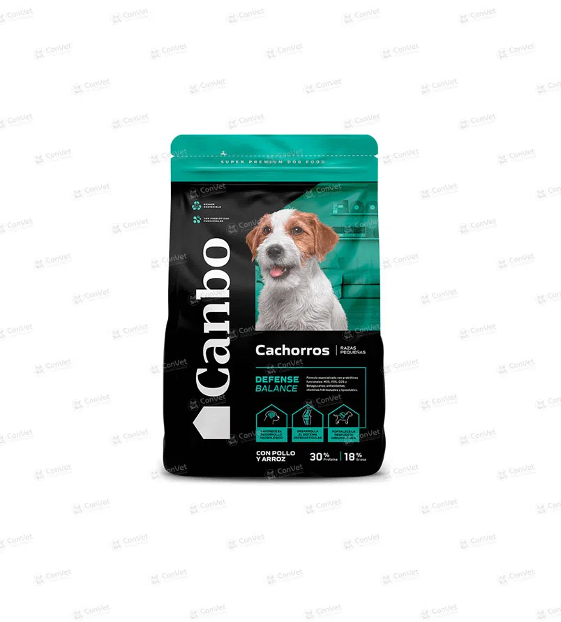 CANBO DOG EXTRUIDO POLLO Y ARROZ CACHORROS RZ PQ x 1 KG